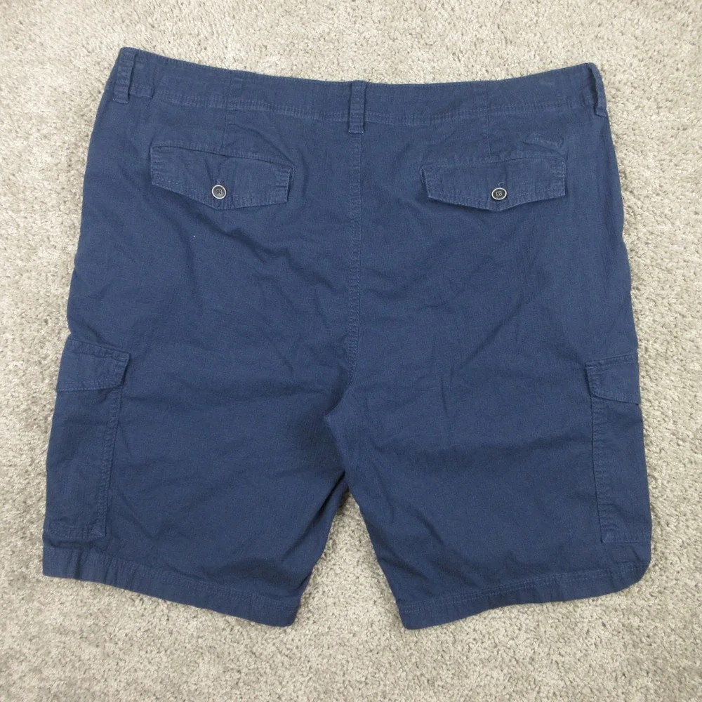 Tommy Bahama Shorts Mens 42 Navy Blue Cargo Drawstring Summer Casual Utility EUC